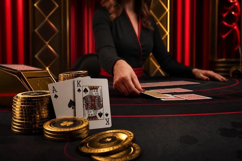 Live Blackjack dealer