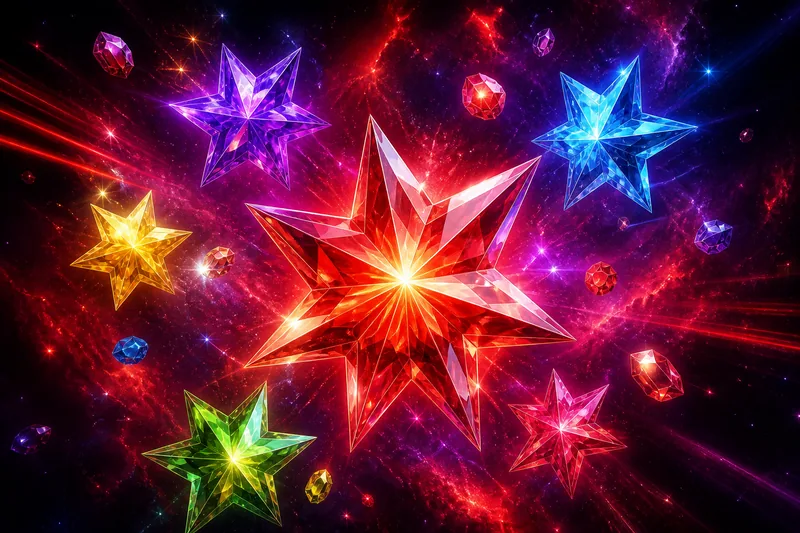 Starburst slot